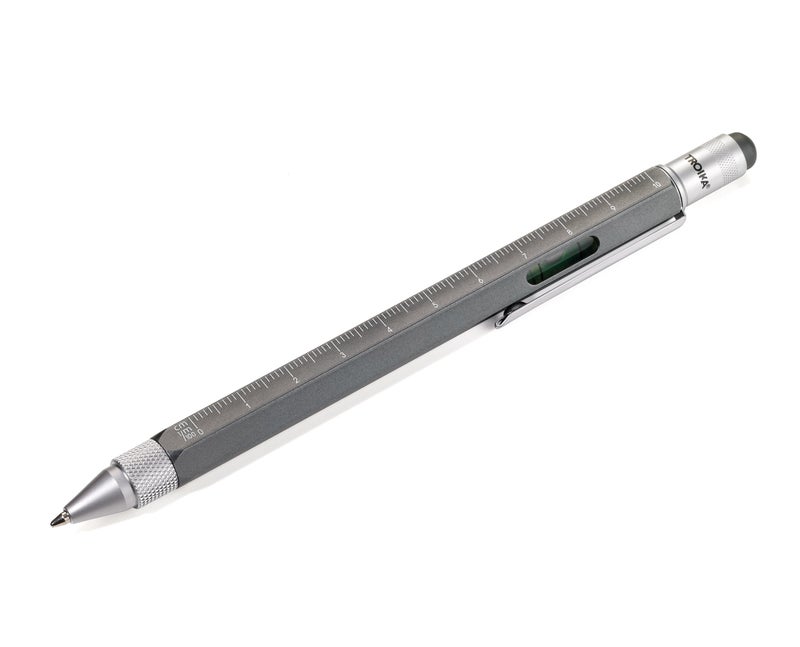 Troika Construction Ballpoint Pen - Metallic Anthracite - Image 1